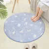 Teppiche Wohnzimmer Runde Teppich Stuhl Matten Anti Slip Küchen Schlafzimmer Badet Fußmatte Kinder Spielbodenpolster Home Dekoration