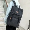 Vintage Canvas Backpacks for Men Large Capacity Laptop Backpack Casual Bag for Commuter Travel Premium Durable Unsex Mochila Bag 240426