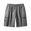 Shorts pour hommes décontractés en coton respirant pantalon court sport gym fitness en vrac en forme de jogger masculin