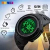 Orologi da polso Skmei Fashion Outdoor Sport Watch Multifunction Watch Clock ChrO 5bar Waterproof Digital Digital