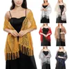 Lenços femininos lace shawl lenço elegante vestidos de noite xale