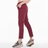 Costumes pour hommes citron femmes sur le yoga sport pantalon entraînement leggings à 4 voies avec des poches latérales pantalon de gymnase extérieur