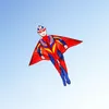 Gratis leveringskit voor volwassenen Kindervliegen speelgoed Scroll Parachute Wind Tool Pack ploegbuis Glider 240424