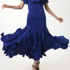 Stage Draag hoogwaardige flamenco rok Latin salsa Ballroom dans jurk rok ---- Skrit voor vrouwen/ Spanje dansen