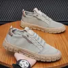 2024 Summer Lazy Canvas Chaussures gris glace Silk Souhable Casual Shoes Sports Board Shoes Gai