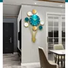 Wandklokken 64x40 cm grote ballon woonkamer modern design Big Classic Office Watch Luxe korte Iron Home Decor Clock