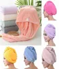 Suche czapki do włosów Mikrofibra Szybka sucha prysznic Magiczna chłonność do włosów Suszenie Turban Wrap Spa Kąpiel Caping Ocean Ship HHA16698014649