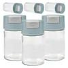 Dinnerware Sets Seasoning Jar Set Salt And Holder Glass Container Jars Shakers For Kitchen Containers
