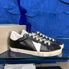 Sneakers dorés de qualité supérieure Designer hommes femmes chaussures décontractées superstar chaussures sales noirs blanc rose verte étoile étoiles femmes masculines des chaussures