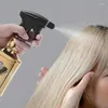 Opslagflessen 250 ml Goud Retro Hoge druk Continu Spray Bottle Bottle Hair Refilleerbare Meneer Hairdressing Bottle Salon Barber Haargereedschap
