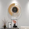 Wandklokken klok modern design Home Decor Large Luxury Mute Art Living Room Decoratie Digitale Watch Reloj de Pared HIERRO