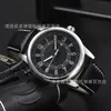 Watch watches AAA 2024 Mens Belt 3 Needle Quartz Belt Hundred Watch Calendar Watch 1KII mens watch