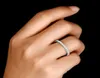 Wong Rain 925 Sterling Silver Créé Moissanite Gemstone Diamonds Engagement Ring Band de mariage Fine Bijoux entier Q12191030163