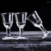 ワイングラス8mlx6pcs到着スタイルを飲むガラスバーパーティータンブラーVodka Tequila Cordial Espresso Liquor S Drinkware
