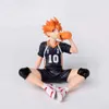 Figuras de brinquedo de ação haikyuu !!Anime Figuras de 18cm Gk Modelo Shoyo Hinata Toys Tobio Kageyama Figuras de PVC Figuras Colete brinquedos para criança