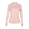 Veste de veste de veste veste athlétique de sport stand de sport veste veste femme coulant manteau sport fille gym fitness tops serrés