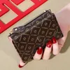 Wallets Women's Wallet Short Triple Fold Girls Card Holder Money Bag With Zipper For Women Hasp Purse Coin