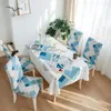 Tana -de -mesa Chegada toalha de mesa Sala de estar Simples Casada retangular à prova d'água 7clnpd01