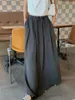 Signe Alien Kitty 2024 Work Indossare Maxi Grey Women Elastic Waist Wa