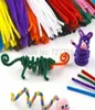 1000pcs 10 colors x 100pcs 12 Quot x 6 mm Różne kolorowe rurka czyszczarka dla dzieci Toy DIY Craft Craft Dekoracja 402294196748