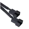 1PC 4 PIN PWM Kabel rozdzielający 4pin PWM żeńs do 3/4 pin PWM kabel adapter