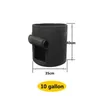 Planters potten 35*40 cm 10 gallon planten kweekzakken aardappelstof bloempot planten tuinieren jardin voor tuingereedschap D4