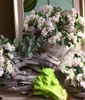 Decoratieve bloemen Kransen 2022 5 PCS Kerstdecoratie Geschenk Lilac Artificial Flower Craft Bouquet Vase Birth Party Wedding H5164678