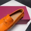 Beste kwaliteit luxueuze mannen casual schoenen mode mannen schoenen handgemaakt suede echt lederen heren designer loafers mocassins slip op heren flats mannelijke rijschoenen 4-12