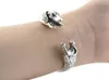 Bangle Vintage Silver Color Dachshund Bangles Boho Dog Love Bracelet Bracelet Femme Пара браслеты для женщин мужские ювелирные украшения Рождество2068089