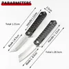 Hoogwaardige D2 stalen vouwmes draagbare handgreep Kwaliteit Outdoor Survival Tactical Diy Tool Zelfverdediging Pocket EDC OEM