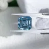 Diamants lâches 10ct Asscher CVD CVD Lab Grown Grown Fancy Blue Diamond IGI certifié
