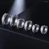 Stud Earrings JMK Fashion Women Hoop Silver Plated Huggie Zircon Crystal Minimalist Jewelry Couple Party Accessories Gift