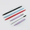 RTS شحن سريع متعدد الألوان ينتهي Chrome Pink Metal Metal Slimline Pen Pain