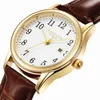Orologi da polso Chronos Luxury for Woman Ladies di alta qualità quarzo Data impermeabile in pelle Donne Es Reloj+Box D240430