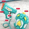 Vollautomatischer elektrischer Rucksack Wasserpistole Spielzeug Langstreckenspray Saug Saug Continuou für Kinder Geschenk 240418