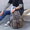 Backpack 2024 Vintage Canvas Backpacks Men And Women Bags Travel Students Casual For Hiking Camping Mochila Masculina