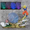 Экшн -игрушки фигуры 22 см аниме Z Majin Buu против сына Goku фигурная статуя GK State
