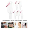 Lagringsflaskor 6 PCS Portable Hook Bottle Spray Clear Plastic Container Cosmetics Containers