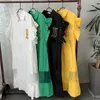 Partykleider zum Verkauf elegante Halbärmel -Shirts für Frauen unregelmäßige geraumte Midi Sheer Shirt Kleid Plus Größe mit innerem Rock