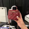 Fanny Mini Designer Makeup Sac 10 cm Hardware Hardware Crossbody Bodin Sacoche Sac Zipper Luxury Handbag Purse Trend Portable Gold 5 Co JDQJ