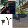 Décorations de jardin Adaptateurs de drainage de la chaîne de pluie