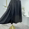 スカートブラックローズレッドプリーツスカート女性フレアヘムカジュアルウェア2024春夏高品質の服