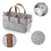 59xk Wickelbeutel Baby Filst Storage Kindergarten Organizer Infant Säugling mit Griff Caddy Wechseln Sie Windel Kinderträger große Tasche D240430