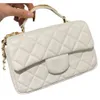 Designer handväska handväska handtag handhållen väska kedja axel crossbody womens channelies pojke woc trendy yk4e