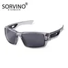 Solglasögon Sorvino Rectangular Frame TR 90 Polariserade Gafas Sport Mountain Bike Cycling Mens Outdoor Driving