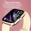 Orologi da polso intelligenti per uomini donne regalo per xiaomi touch screen sport fitness es bt call digital smart wrist 2024 new d240430