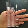 Botellas de almacenamiento 100 piezas de alta calidad transparente vacío vacío Líquido delineador de ojos de ojos Botella de pestañas de pestañas de pestañas
