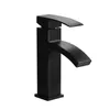 バスルームシンク蛇口Hotaan Matte Black Basin Faucet Water Water Tap Bathrouns Faucet Solid White Clos