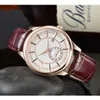 Bekijk horloges AAA Two Needle Half Timer Quartz Mens Watch