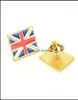 Pins Brooches Jewelry Cartoon Union Jack Round Square Brooch Building Big Ben Telephone Booth Shape Lapel Pin Unisex Alloy Oil Pai4796434